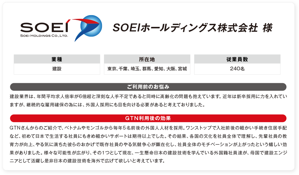 SOEIホールディングス株式会社様